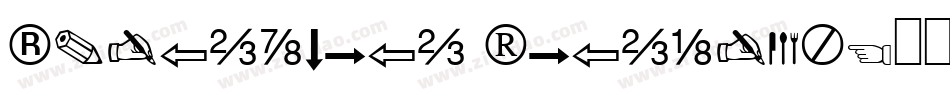 Changeling Dingbats字体转换